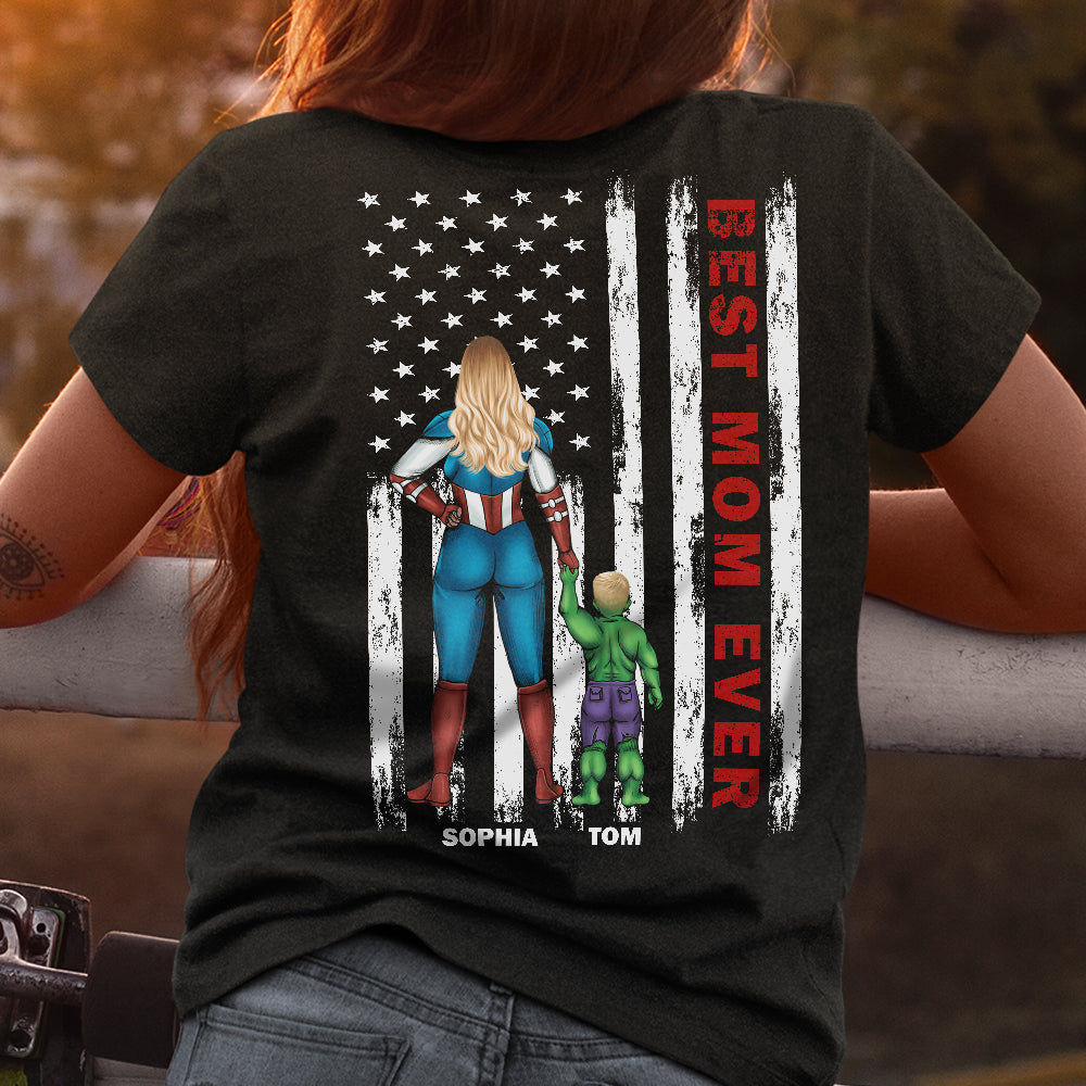 Personalized Gifts For Mom T-Shirt 02natn180423tm