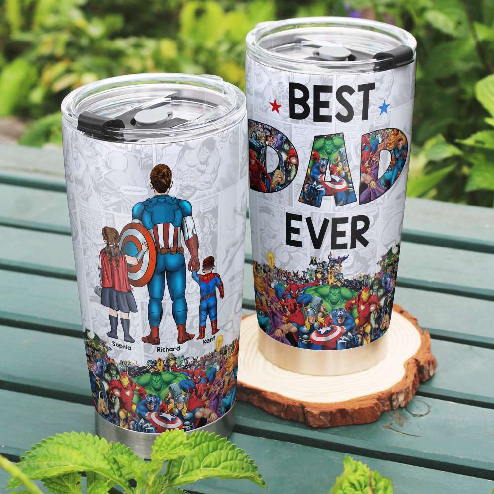 Personalized Gifts For Dad Tumbler 05QHQN120424PA-1 Father's Day NEW