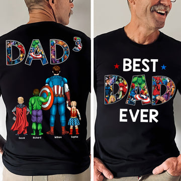 Personalized Gifts For Dad Shirt 02qhqn030524pa Father's Day