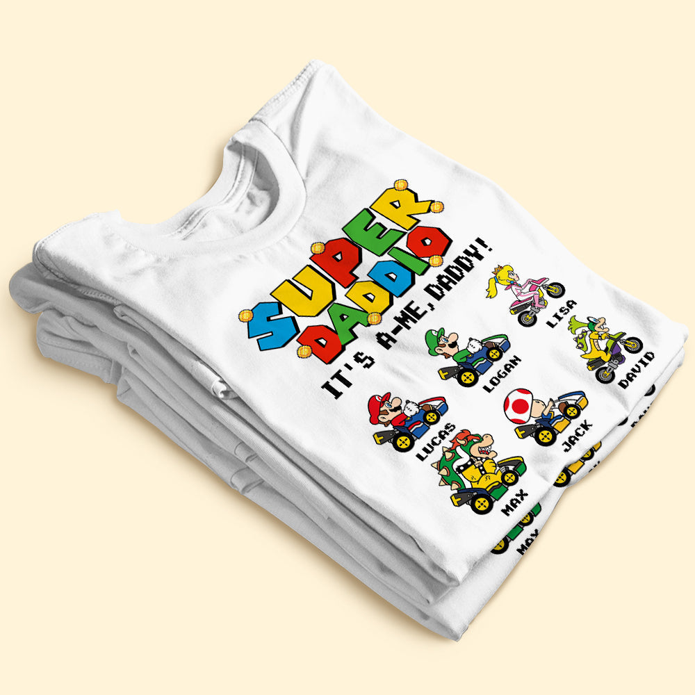 Super Dad Shirt - Personalized Gifts For Father 05nati110423